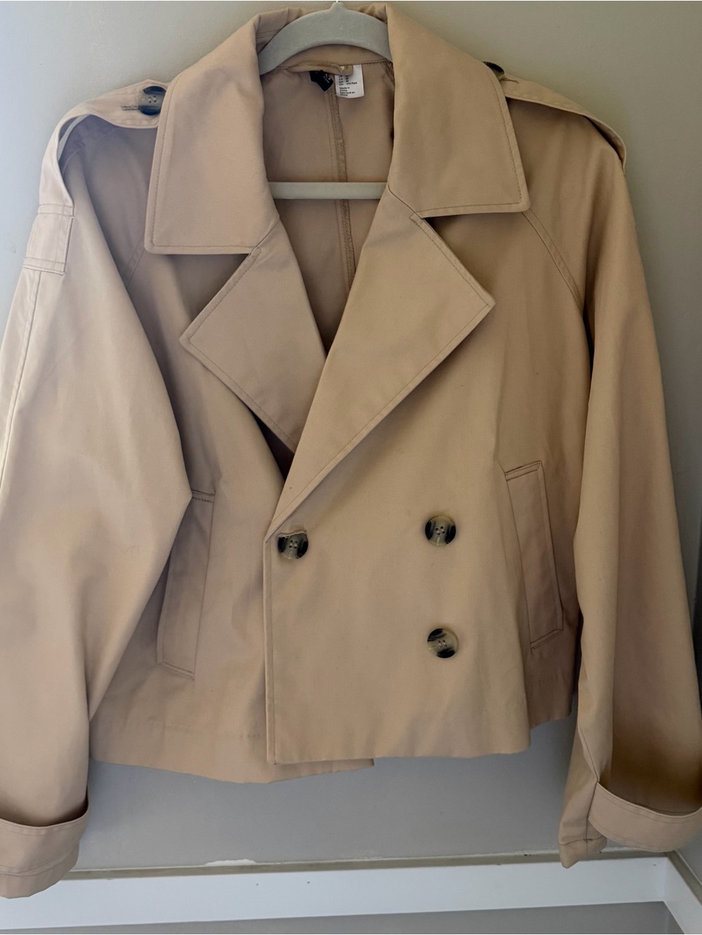 Crop Trench Jacket